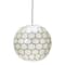 Hello Honey® Capiz Honeycomb Ceiling Light